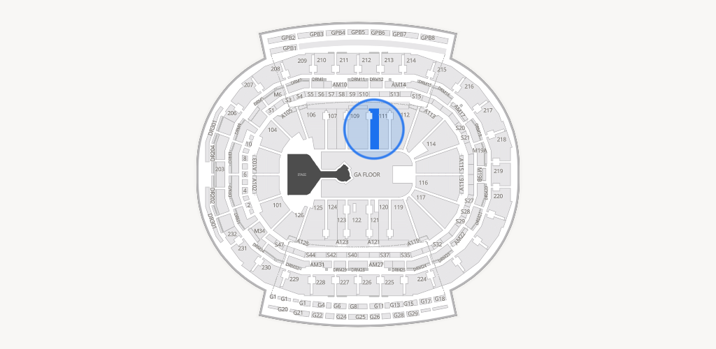 Little Caesars Arena Seating Chart
