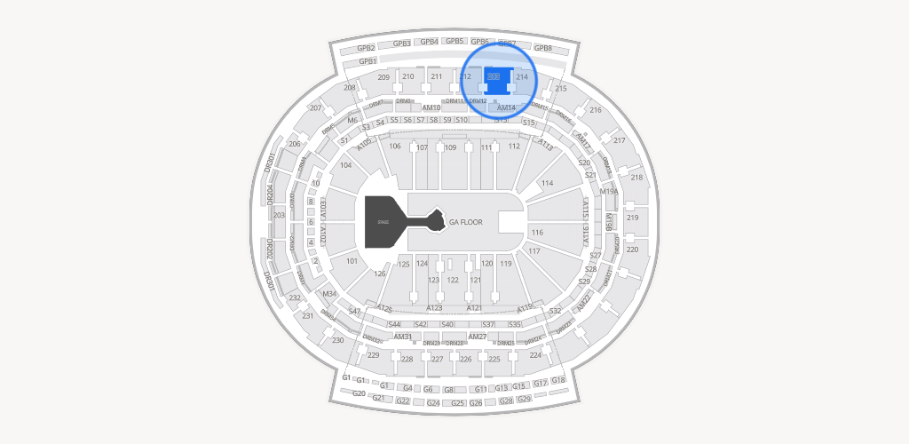 Little Caesars Arena Seating Chart