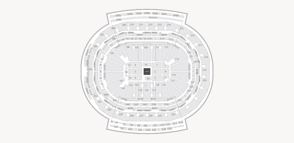 Little Caesars Arena Seating Chart