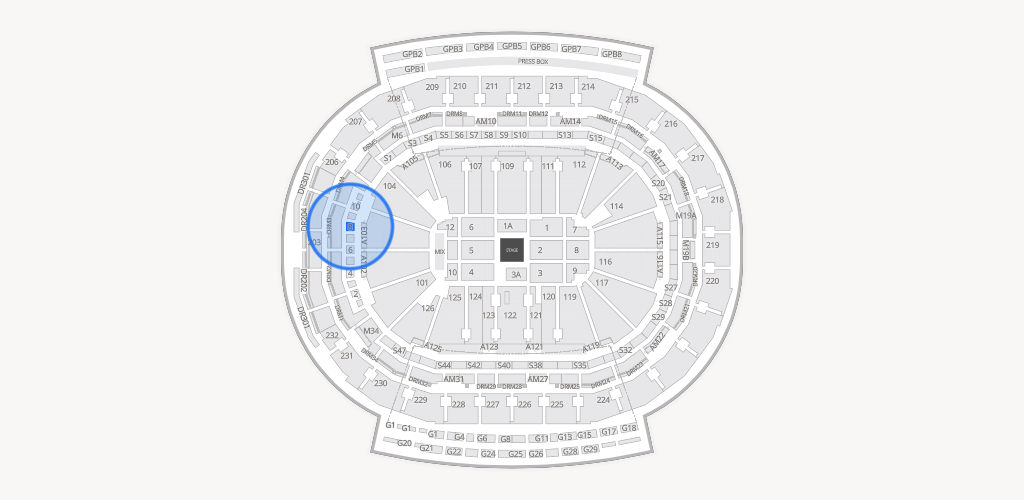 Little Caesars Arena Seating Chart