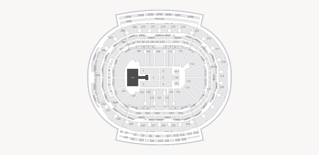 Little Caesars Arena Seating Chart