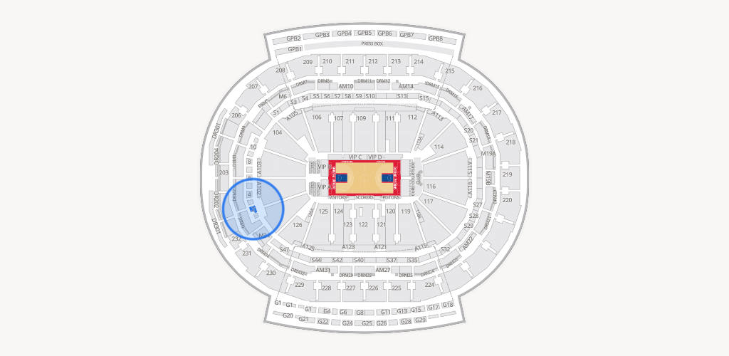 Little Caesars Arena Seating Chart