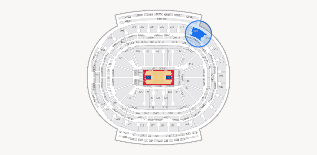 Little Caesars Arena Seating Chart
