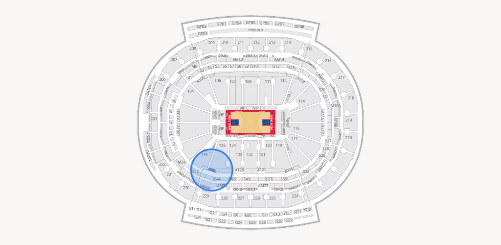 Little Caesars Arena Seating Chart