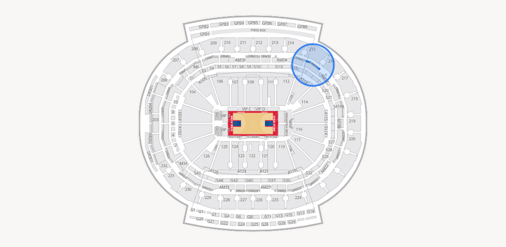 Little Caesars Arena Seating Chart