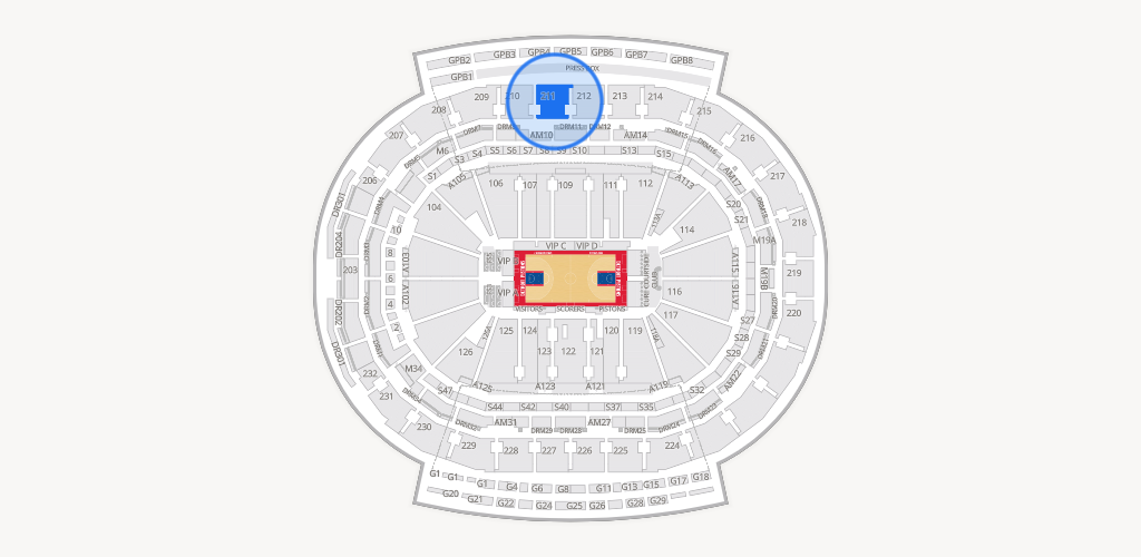 Little Caesars Arena Seating Chart