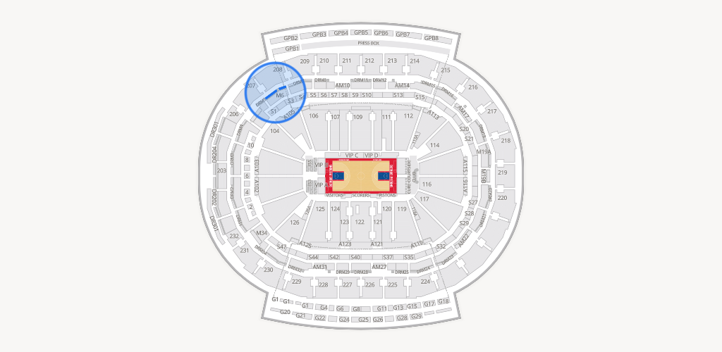 Little Caesars Arena Seating Chart