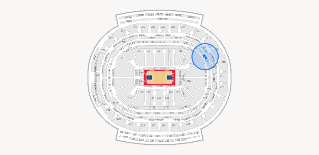 Little Caesars Arena Seating Chart