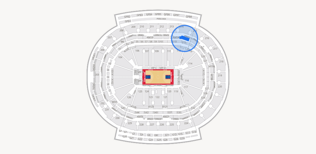 Little Caesars Arena Seating Chart