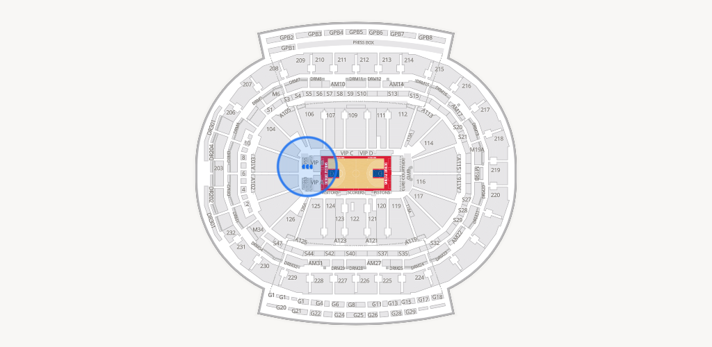 Little Caesars Arena Seating Chart
