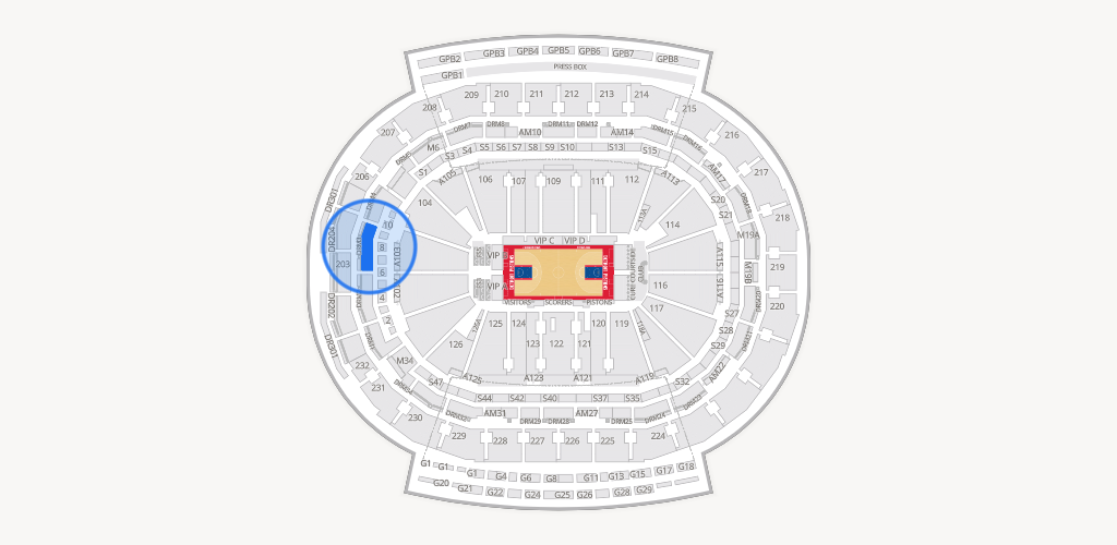 Little Caesars Arena Seating Chart