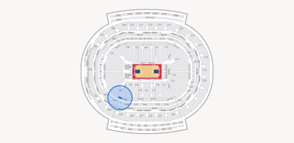 Little Caesars Arena Seating Chart