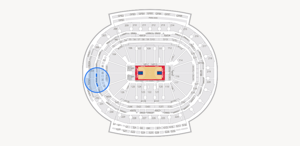 Little Caesars Arena Seating Chart