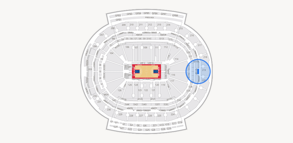 Little Caesars Arena Seating Chart