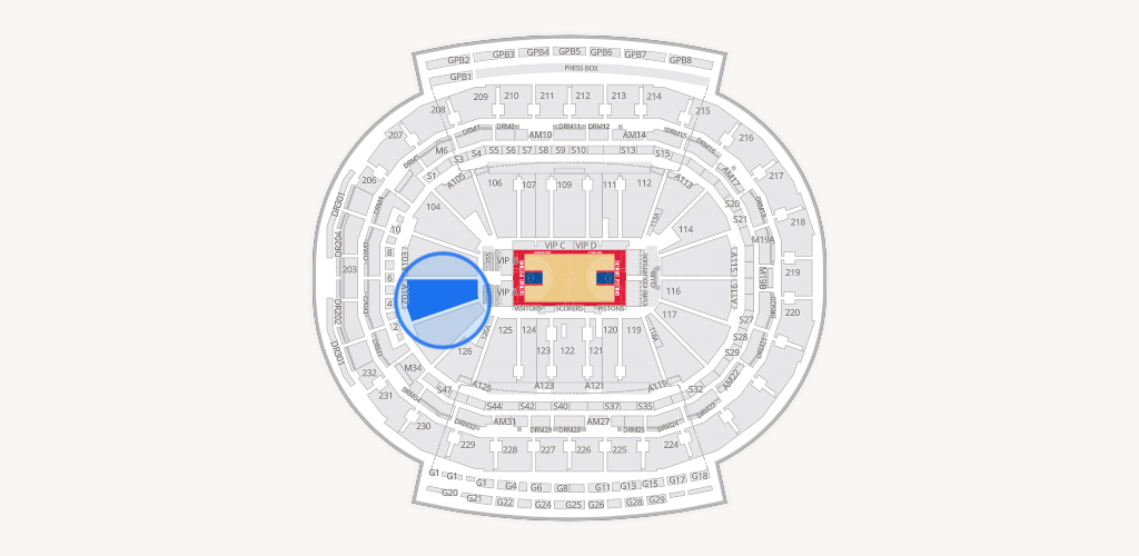 Little Caesars Arena Seating Chart