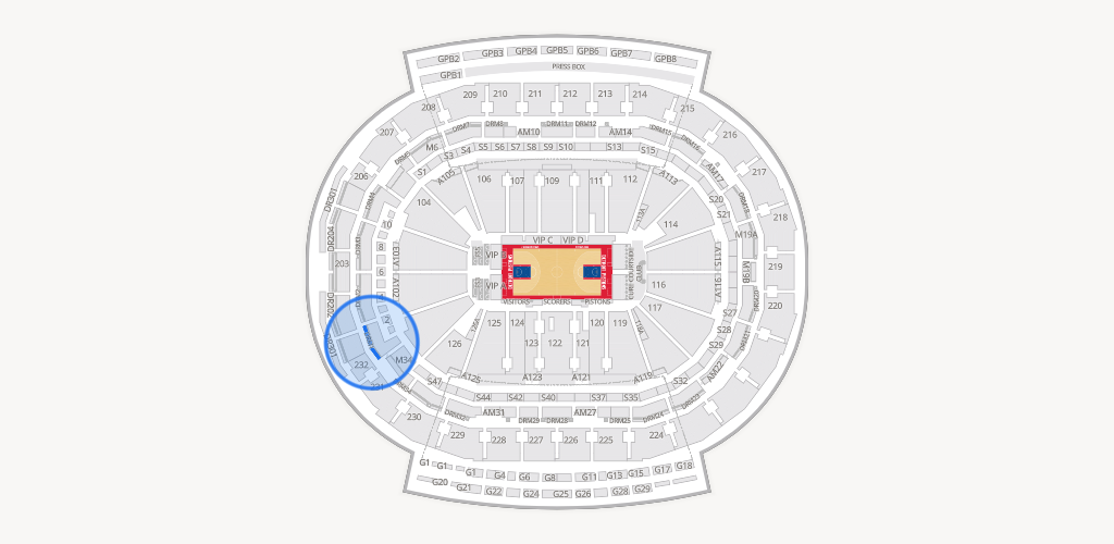 Little Caesars Arena Seating Chart