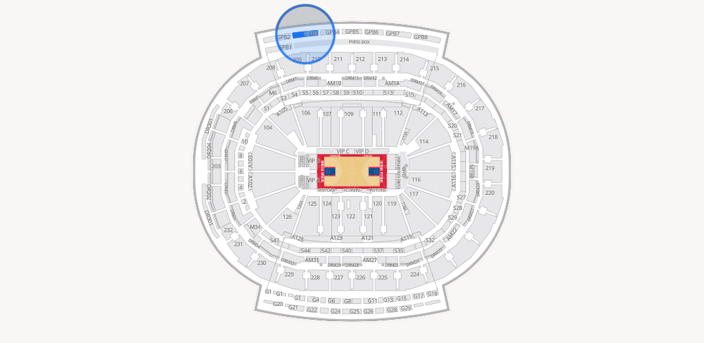 Little Caesars Arena Seating Chart