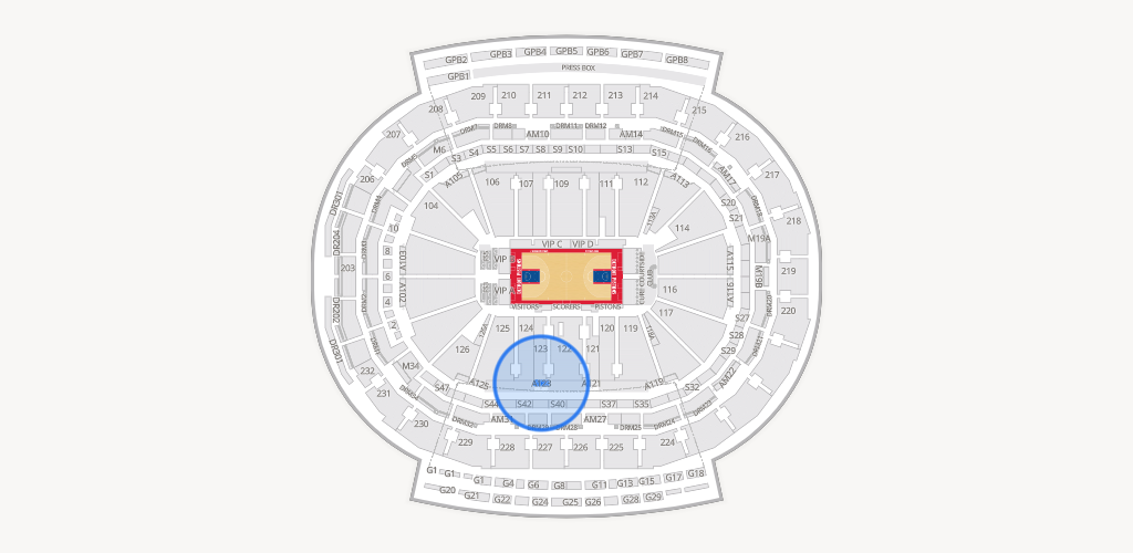 Little Caesars Arena Seating Chart