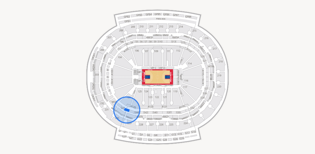 Little Caesars Arena Seating Chart