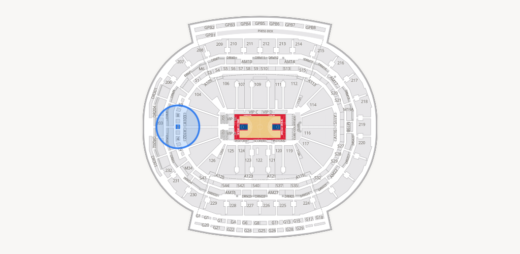 Little Caesars Arena Seating Chart