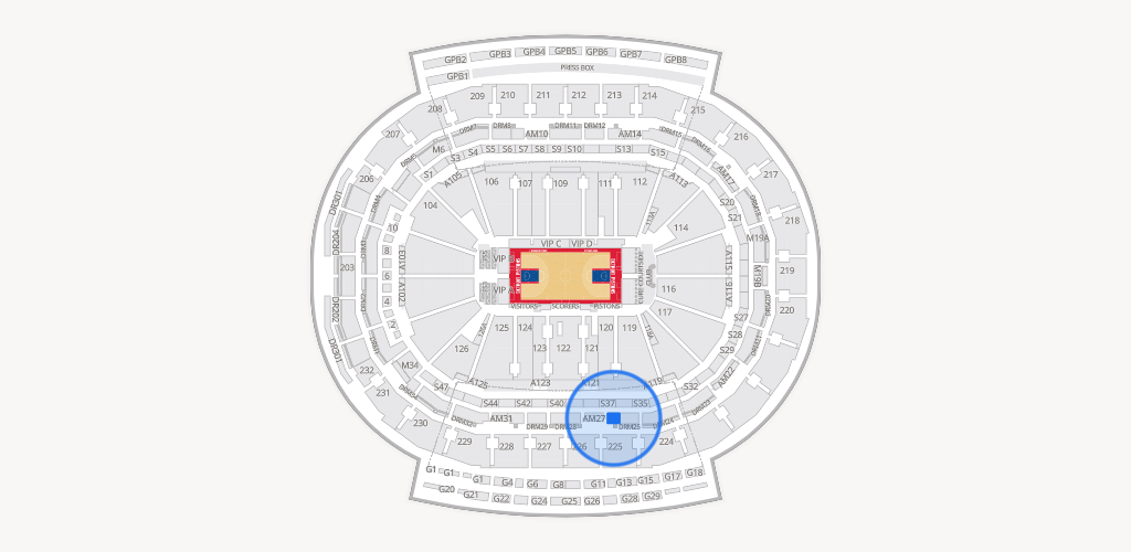 Little Caesars Arena Seating Chart