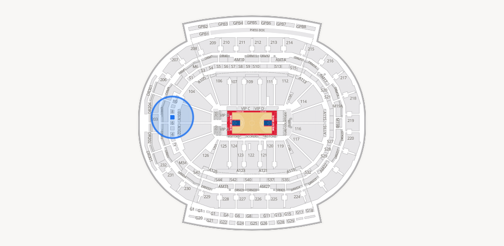 Little Caesars Arena Seating Chart