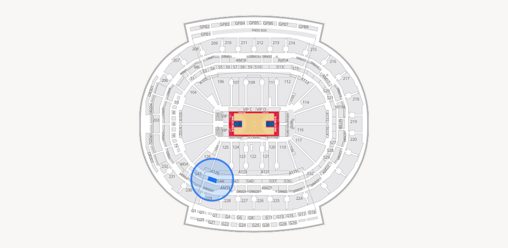 Little Caesars Arena Seating Chart