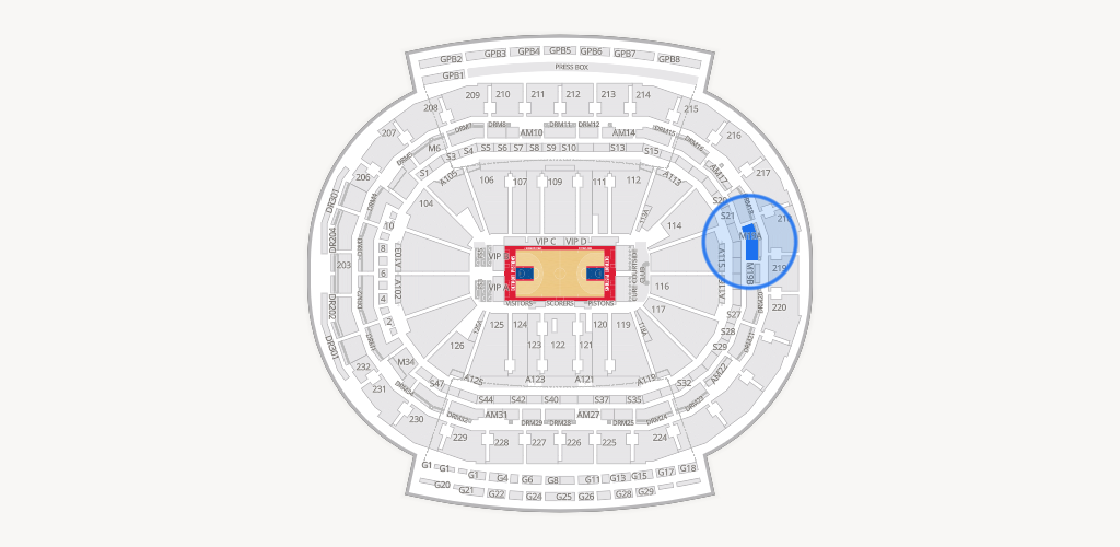 Little Caesars Arena Seating Chart