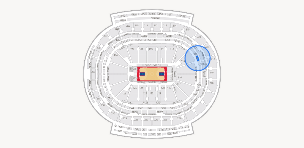 Little Caesars Arena Seating Chart