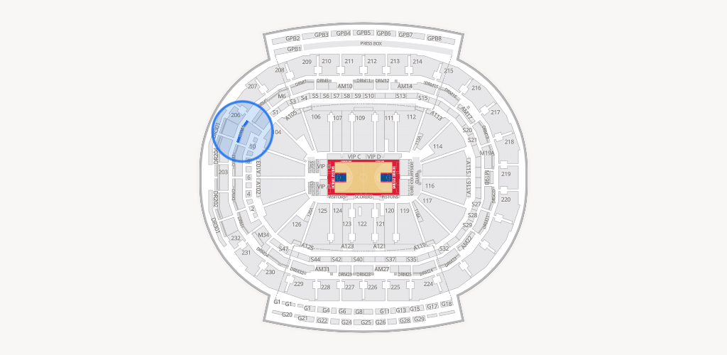 Little Caesars Arena Seating Chart