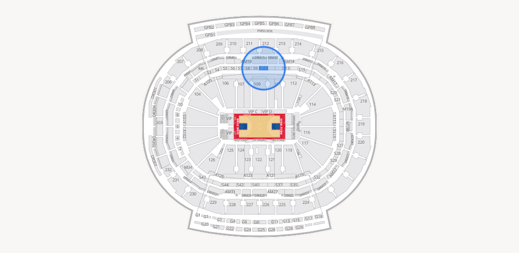 Little Caesars Arena Seating Chart