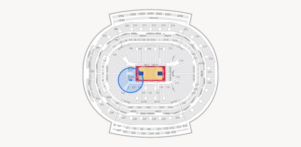 Little Caesars Arena Seating Chart