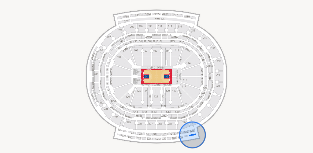 Little Caesars Arena Seating Chart