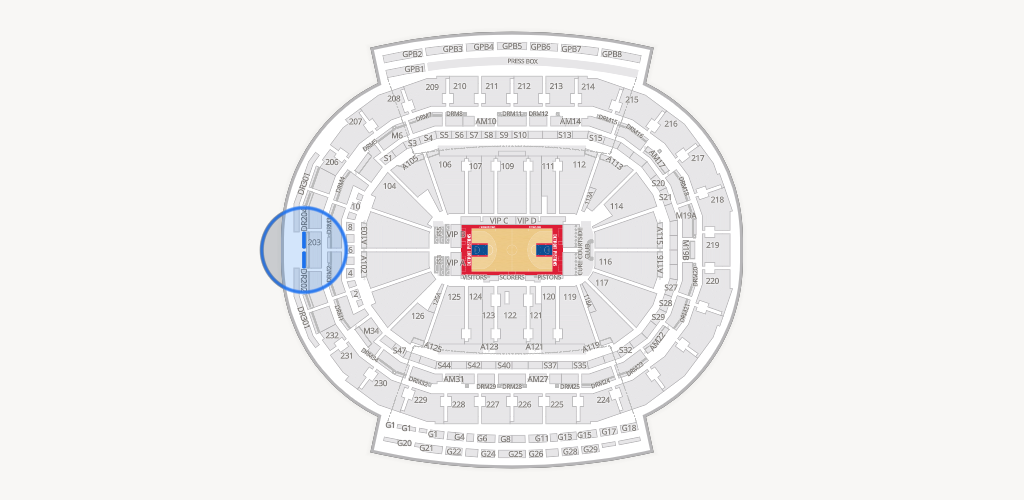 Little Caesars Arena Seating Chart