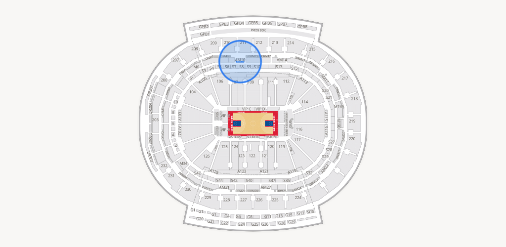 Little Caesars Arena Seating Chart