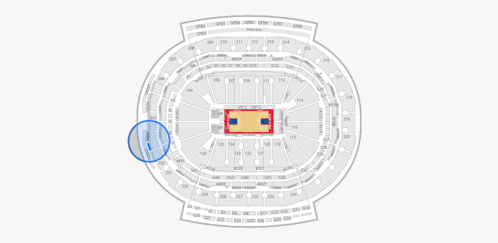 Little Caesars Arena Seating Chart