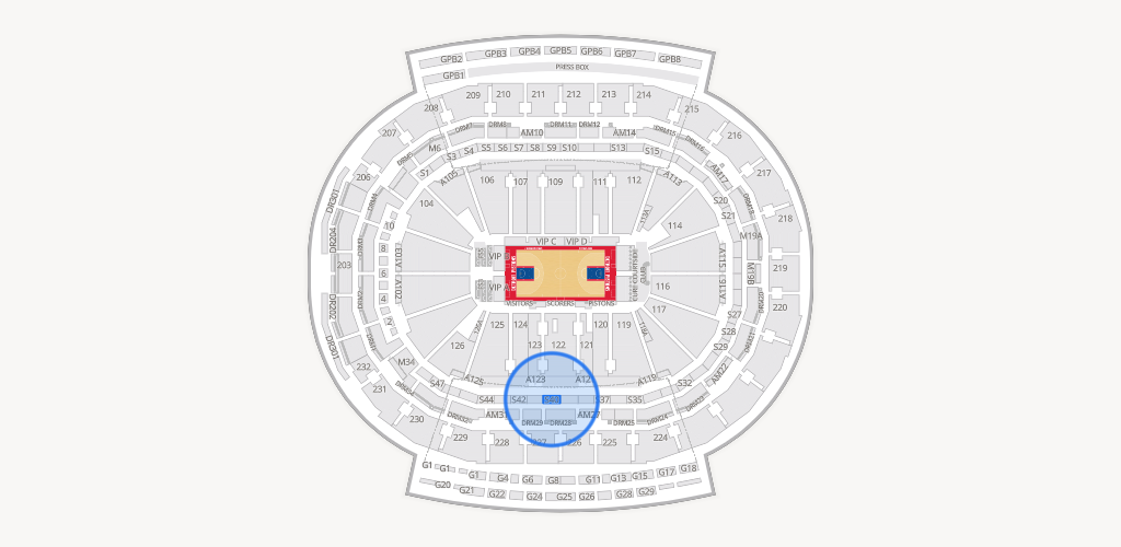 Little Caesars Arena Seating Chart