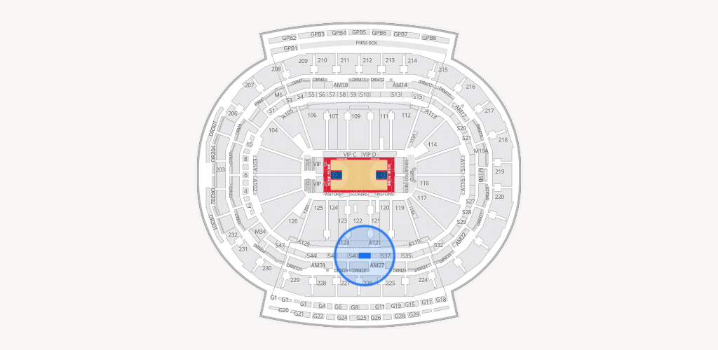 Little Caesars Arena Seating Chart