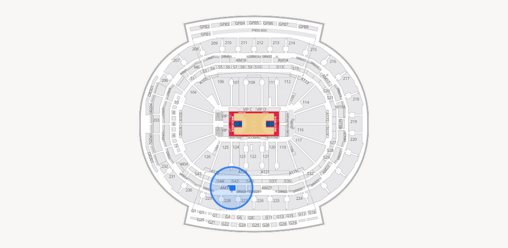 Little Caesars Arena Seating Chart