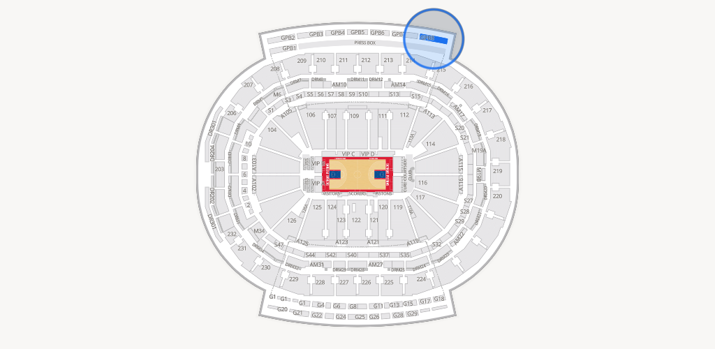 Little Caesars Arena Seating Chart