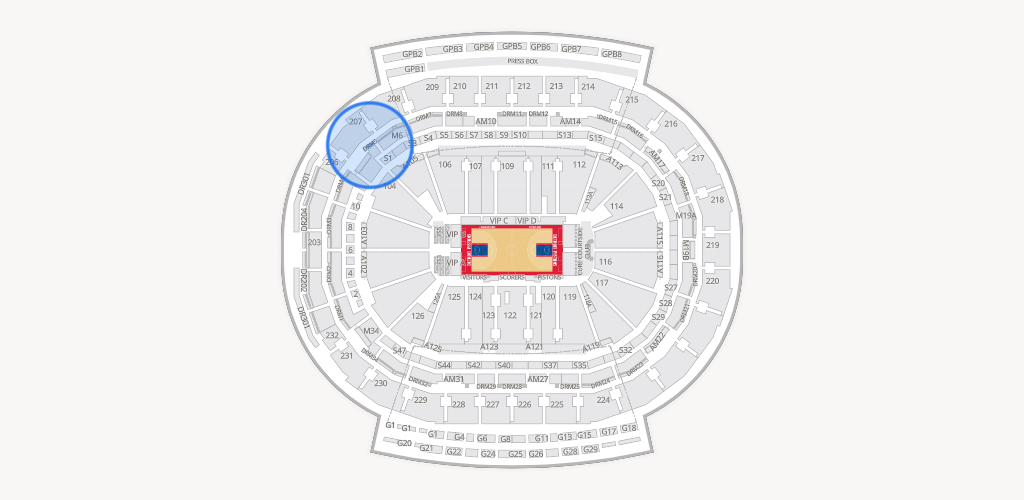 Little Caesars Arena Seating Chart
