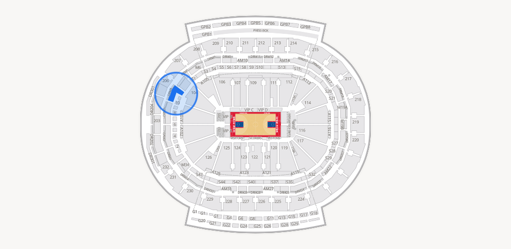 Little Caesars Arena Seating Chart