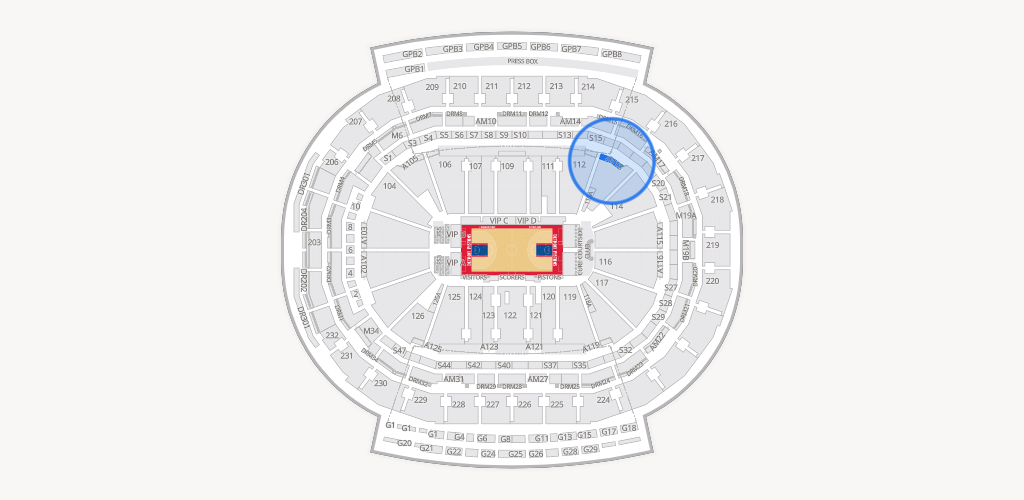Little Caesars Arena Seating Chart