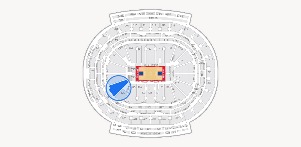 Little Caesars Arena Seating Chart