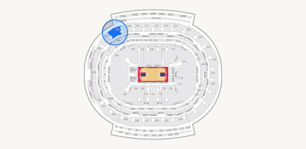 Little Caesars Arena Seating Chart
