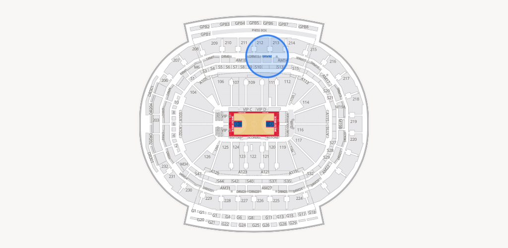 Little Caesars Arena Seating Chart