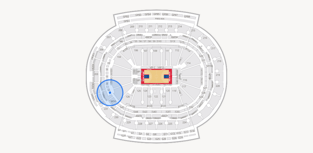 Little Caesars Arena Seating Chart