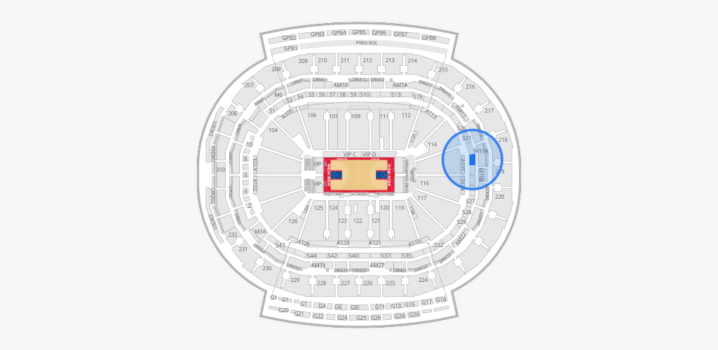 Little Caesars Arena Seating Chart