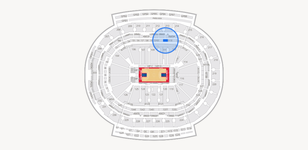 Little Caesars Arena Seating Chart