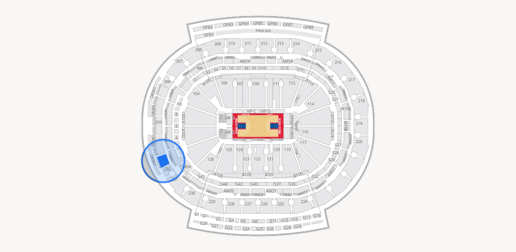 Little Caesars Arena Seating Chart